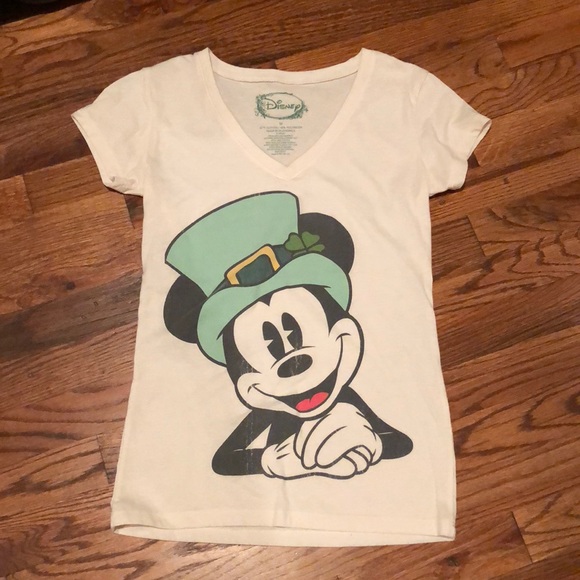 Disney Tops - Mickey Mouse St. Patrick’s Day shirt